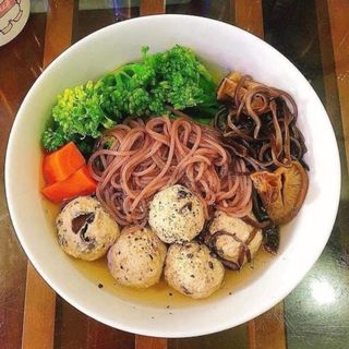 Bún khô gạo lứt, bún gạo lứt  đỏ giảm cân, hữu cơ thơm ngon dành cho người ăn kiêng, tập ghim, mẹ bầu - CTB770