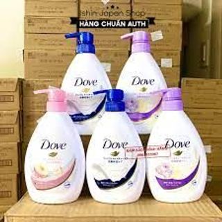 Sữa tắm DOVE 8 hương vị