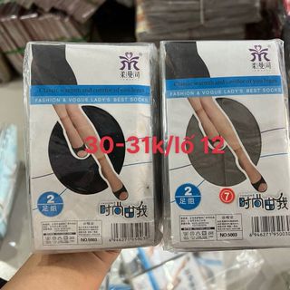 Tất gót da xám đen cắt ngón và k cắt ngón lố 12(tính theo lố)