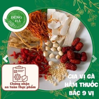 Set hầm gà 9 vị