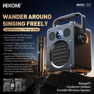 Loa Bluetooth HIFI WEKOME Beluga D7