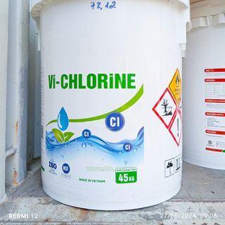 CHLORINE, SODIUM HYPOCHLORITE