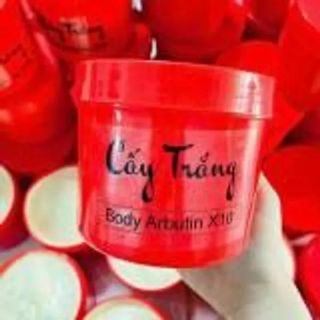 Kem Body Cấy Trắng Arbutin x10 Kháng Nước trắng sau 7 ngày , Bật Tone ko bết Rít , Ko ăn nắng