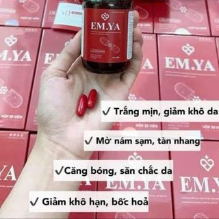 VIÊN UỐNG COLLAGEN TRẮNG DA MỜ NÁM EMYA giá sỉ