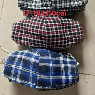 Khẩu trang ca rô lớn nhỏ đủ các kiểu mới(lốc 10)