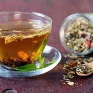 Trà gạo lức thảo mộc