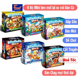 Board game-Đi tìm kho báu Foxi-Chạy Trốn Zombie-Cờ tỷ phú-trò chơi tương tác cao-tư duy thông minh