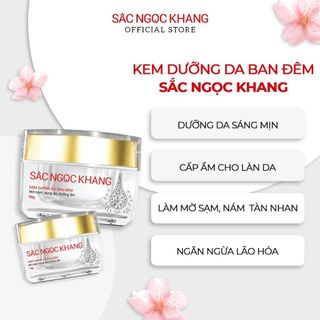 Kem Dưỡng Trắng Da Ban Đêm [Hộp 30g] KÈM QUÀ TẶNG
