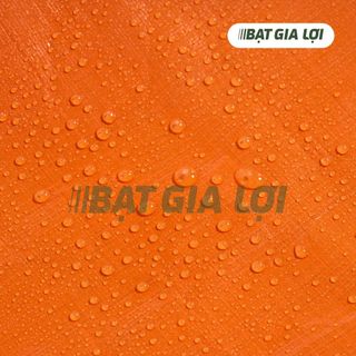 Bạt 2 da xanh cam 165g công nghệ dệt mới