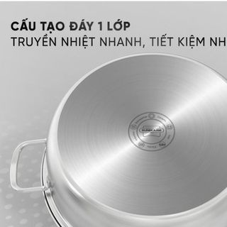 NỒI LẨU INOX 1 ĐÁY SUNHOUSE SHG24L