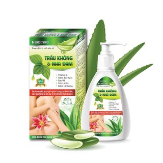 DUNG DỊCH VỆ SINH PHỤ NỮ MEKOGYNO TRẦU KHÔNG & NHA ĐAM, TRẦU KHÔNG & TRÀ XANH , HOA HỒNG & CÚC TRẮNG 120ML - BIDOPHARMA USA