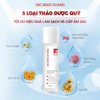 Nước Hoa Hồng Thảo Dược Sắc Ngọc Khang [Chai 145ml]