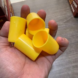 Bộ hạt xúc xắc, xí ngầu 6 mặt FOXI, kích thước 13/14/15/16 mm phụ kiện chơi cờ cá ngựa.