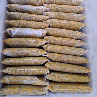 Chanh dây còn hạt đông lạnh