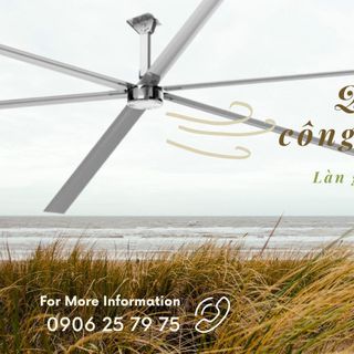 Quạt trần công nghiệp HVLS - MTA TECH