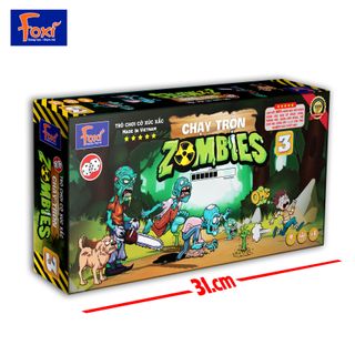 Board game-Chạy trốn Zombies Foxi-nam châm-trò chơi sinh tồn-phát triển AQ-vượt lên trên nghịch cảnh
