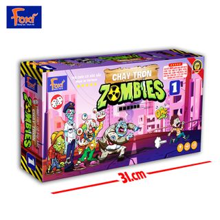 Board game-Chạy trốn Zombies Foxi-nam châm-trò chơi sinh tồn-phát triển AQ-vượt lên trên nghịch cảnh
