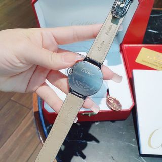 ĐỒNG HỒ NAM NỮ TRUNG CẤP CATI DÂY DA MẶT TRÒN