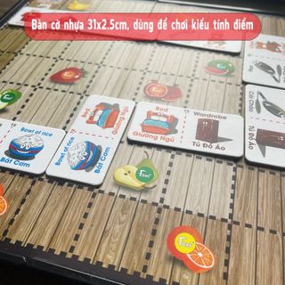 FlashCard-Thẻ Domino Mầm Non Foxi Song Ngữ Anh Việt-Phát huy sự nhanh nhẹn-Đọc và phát âm nhanh