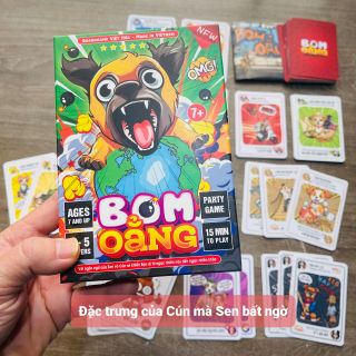 Board game-Bo.m Oẳng Foxi-trò chơi gia đình siêu vui kết nối thành viên-siêu lầy-bựa cho giới trẻ