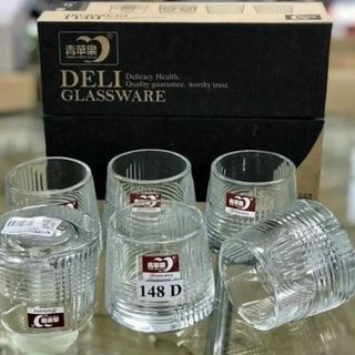 BỘ 6 LY UỐNG RƯỢU DELI 148A,B,C,D