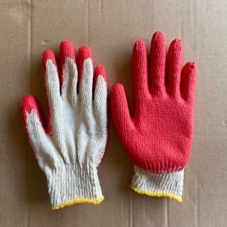 Găng tay bảo hộ phủ caosu, sợi cotton siêu mềm