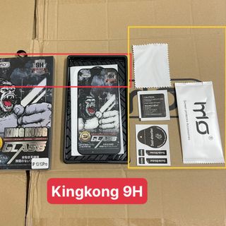 CƯỜNG LỰC KINGKONG MO 9H DÀNH CHO IP HỘP 1C FULL PHỤ KIỆN