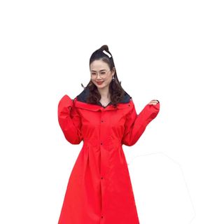 Áo mưa măng tô thời trang 2 lớp siêu chống thấm giá sỉ