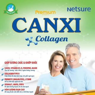 Sữa Netsure canxi collagen 900g - Giúp tăng độ chắc khỏe xương, chống loãng xương, tăng cường sức khỏe, hỗ trợ tiêu hóa