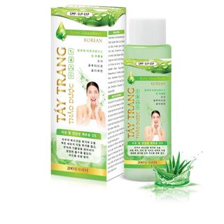 NƯỚC TẨY TRANG THẢO DƯỢC HỒNG, XANH DÀNH CHO DA DẦU, DA KHÔ VÀ NHẠY CẢM HYORY GLUTATHIONE KOREAN 200ML-BIDOPHARMA USA