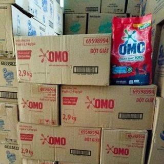 Kho còn 50 thùng bột giặt Omo,aba 
770g 👉 700g  #28k(1 gói)
350g 👉 380g #15k(1 gói)
🌾Em xã kho giá gốc 
🍀Miễn phí ship từ 1 thùng
🍀Được kiểm tra hàng ttrước khi thanh toán 
🍀QT inbox em