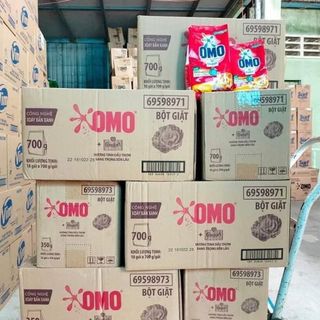Kho còn 50 thùng bột giặt Omo,aba 
770g 👉 700g  #28k(1 gói)
350g 👉 380g #15k(1 gói)
🌾Em xã kho giá gốc 
🍀Miễn phí ship từ 1 thùng
🍀Được kiểm tra hàng ttrước khi thanh toán 
🍀QT inbox em
