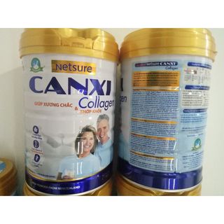 Sữa Netsure canxi collagen 900g - Giúp tăng độ chắc khỏe xương, chống loãng xương, tăng cường sức khỏe, hỗ trợ tiêu hóa