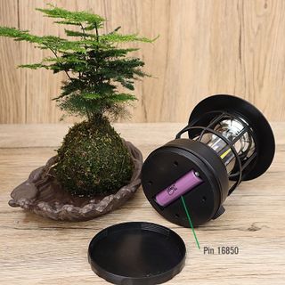 Đèn Led Măng Xông, Đèn Bão Tích Điện Trang Trí Cho Chuyến Du Lịch, Cắm Trại Dùng Pin Sạc USB Tích Điện