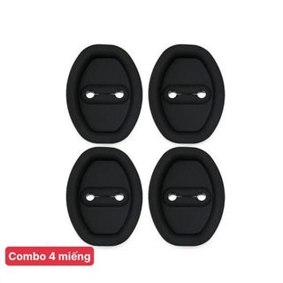 Combo 4 Miếng Đệm Chống Sốc Cho Cửa Khoá ô Tô Chống Han Rỉ Hiệu Quả Chất Liệu Silicon