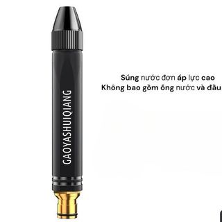 Bộ Vòi Xịt Tăng Áp Kèm Khớp Nối Với 10,15,20 Mét Dây PVC Dẻo, Bộ Vòi Phun Xịt Rửa Xe