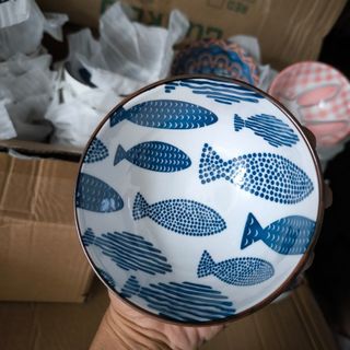 Chén sứ nhật hộp 10c