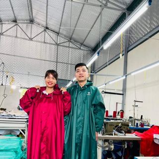 Áo mưa măng tô 1 lớp