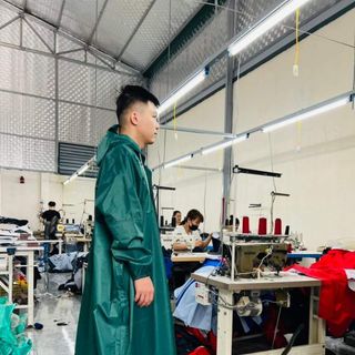 Áo mưa măng tô 1 lớp
