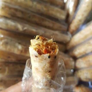 Túi 10 cái bánh tráng mắm ruốc, bánh tráng cuộn mắm ruốc thơm ngon, giòn loại đặc biệt, đặc sản Phan Ran - CTB774