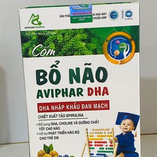 CỐM BỔ NÃO AVIPHAR DHA HỘP 20 GÓI- DƯỢC PHẨM AVIPHAR
