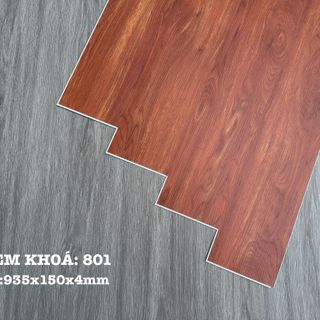 sàn nhựa giả gỗ hèm khoá 4mm