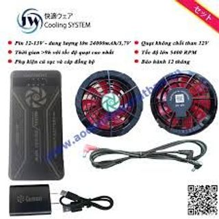 Bộ Phụ Kiện AZUKI ULTRA 2023 Pin 26000mah Quạt 13V Không Chổi Than, Chống Nước, Chạy Êm