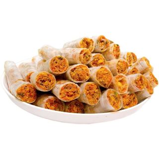 Combo 5 gói bánh tráng cuộn thập cẩm chấm sốt bơ me thơm ngon khó cưỡng - CTB775