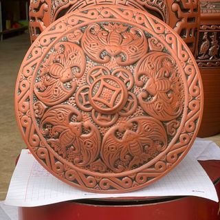 Siêu phẩm 2024 chĩnh gạo phong thuỷ “ Phúc - Lộc - Thọ “ - Phúc thử chiêu tài lộc - 20kg