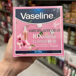 Kem Dưỡng Trắng Da Toàn Thân Vaselien 10X Thái Lan 200g