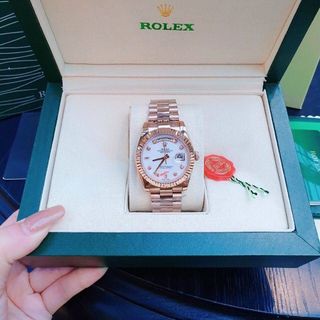 ĐỒNG HỒ NAM CAO CẤP RO LE MÁY CƠ CAO CẤP 2 LỊCH KÍNH SAPHIRE