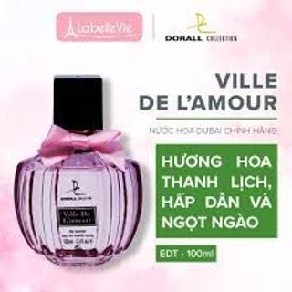 Nước hoa nữ Dorall Ville De L'Amour 100ml giá sỉ