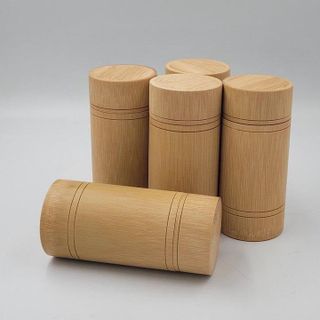 Bình trà ZENPULSE Bình giữ thân thiện với môi trường tự nhiên có nắp Hộp đựng thủ công