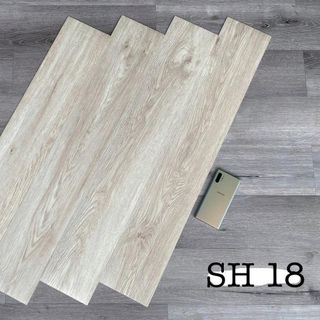 sàn nhựa giả gỗ [loại 1] keo sẵn 2mm